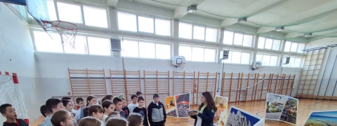 Provedba mobilne izložbe „Diverterra” u osnovnim školama