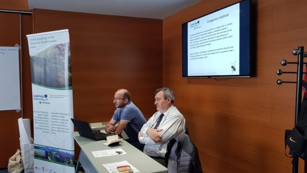 Održan peti tehnički panel (četvrta tematska radionica) u sklopu projekta Forest Bioenergy in the Protected Mediterranean Areas – ForBioEnergy