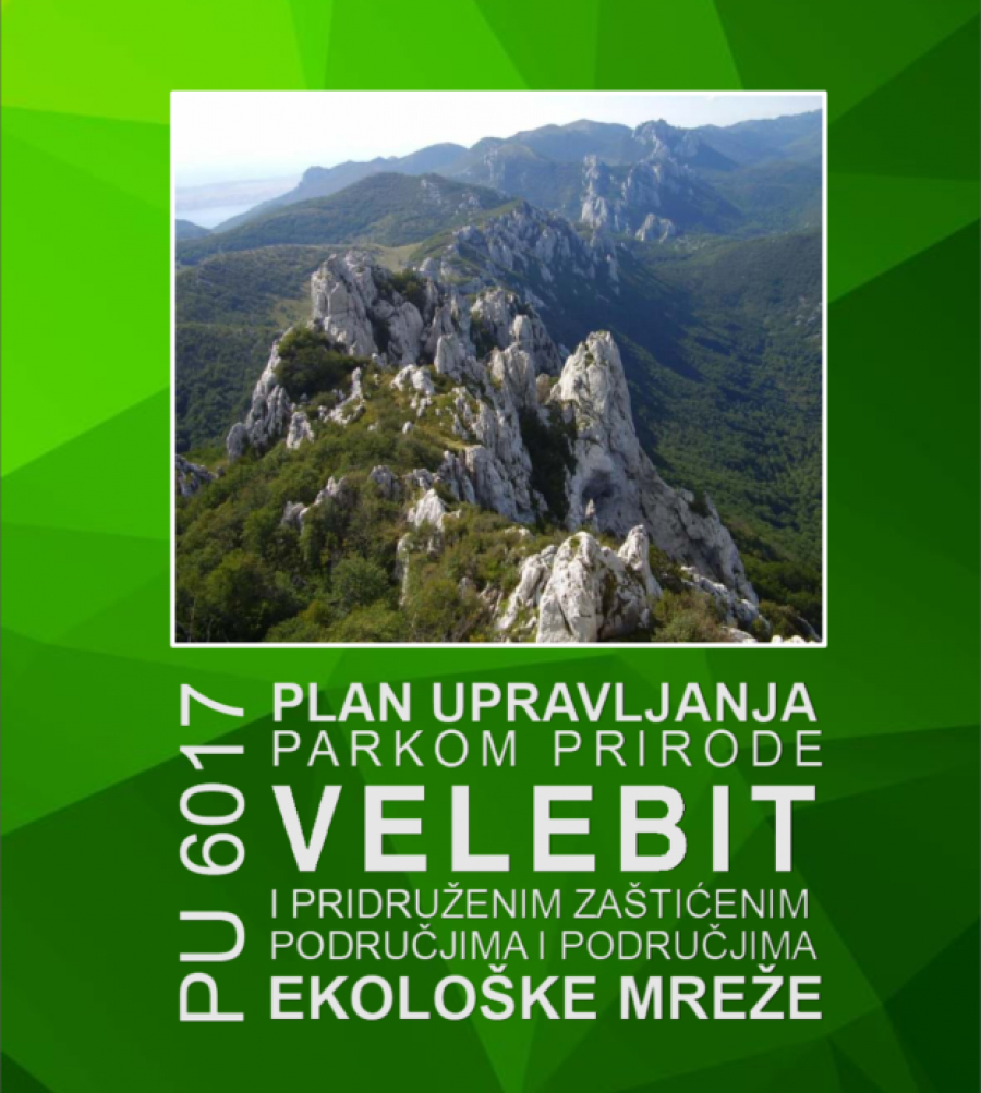 Plan upravljanja Parkom prirode Velebit 2022.-2031.
